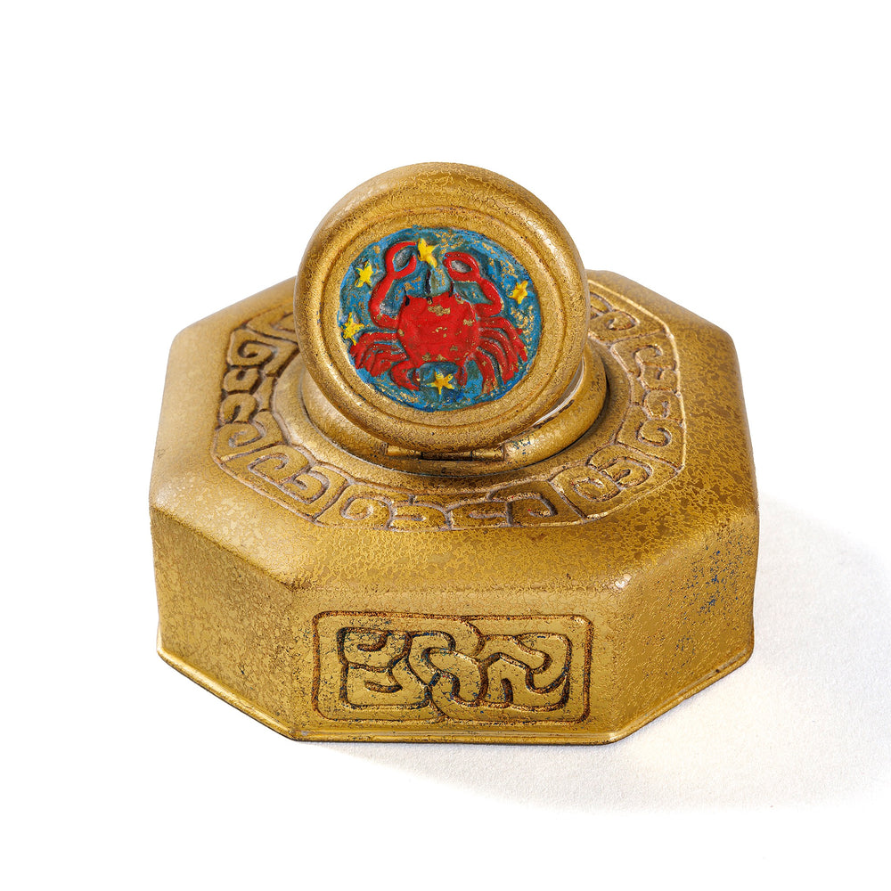 
                      
                        Macklowe Gallery Tiffany Studios New York "Zodiac" Inkwell
                      
                    