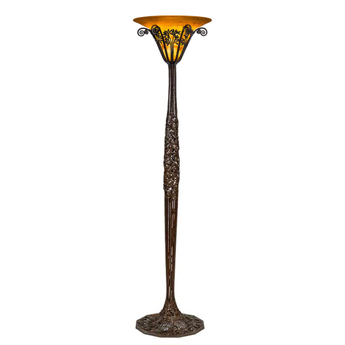 Macklowe Gallery Edgar Brandt "Les Roses" Floor Lamp