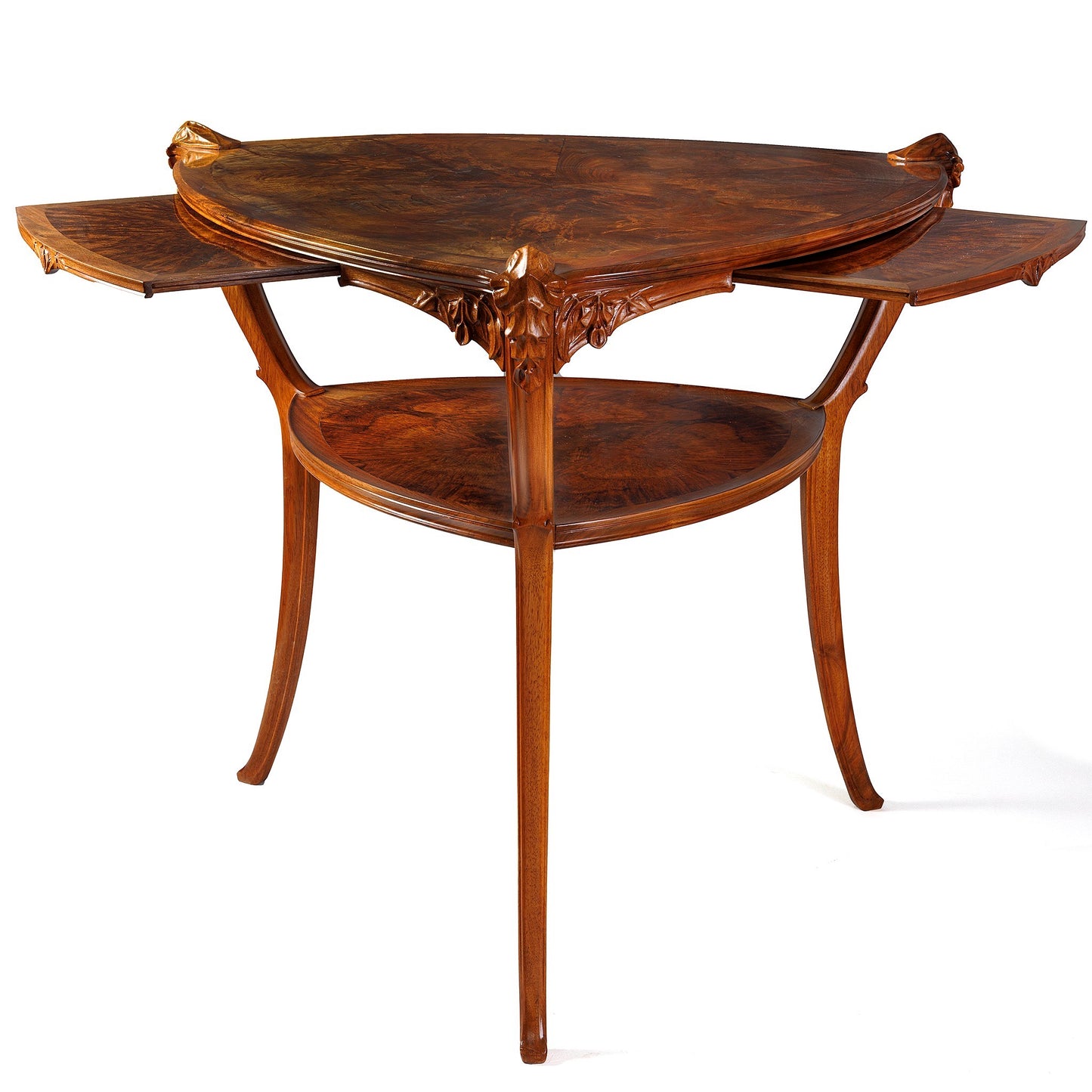 Macklowe Gallery Lucien Lévy-Dhurmer "Sceau de Salomon" Two-tier Expandable Card Table