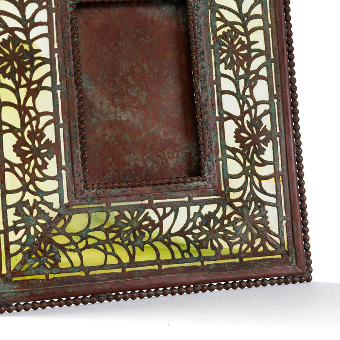 Macklowe Gallery Tiffany Studios New York "Cornflower" Picture Frame