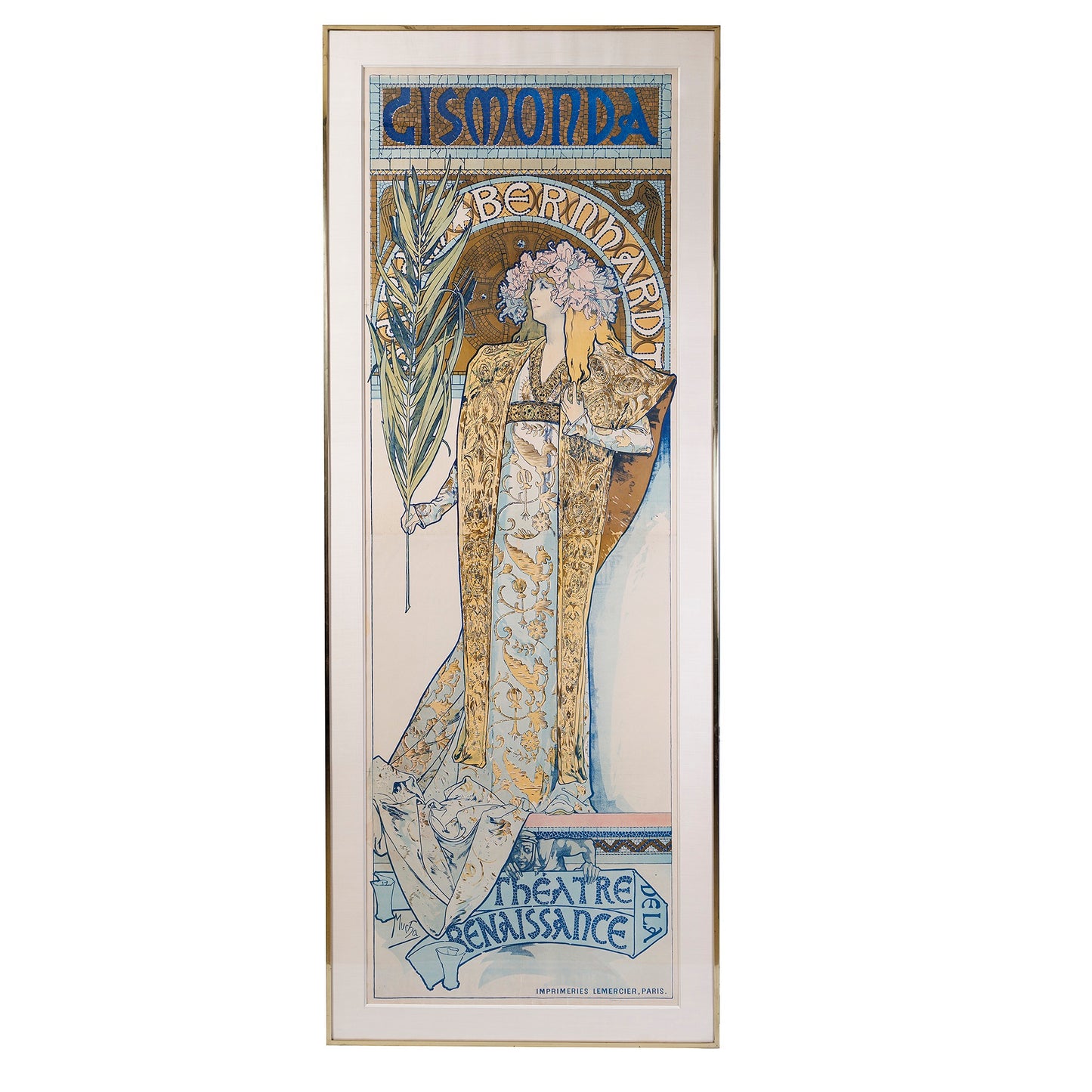 Macklowe Gallery Alphonse Mucha "Gismonda" Lithograph