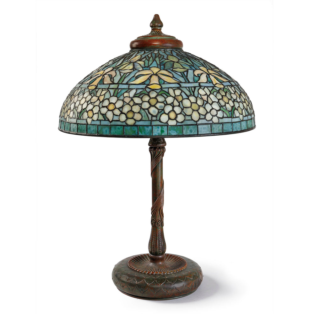 Macklowe Gallery Tiffany Studios New York "Jonquil Daffodil" Table Lamp