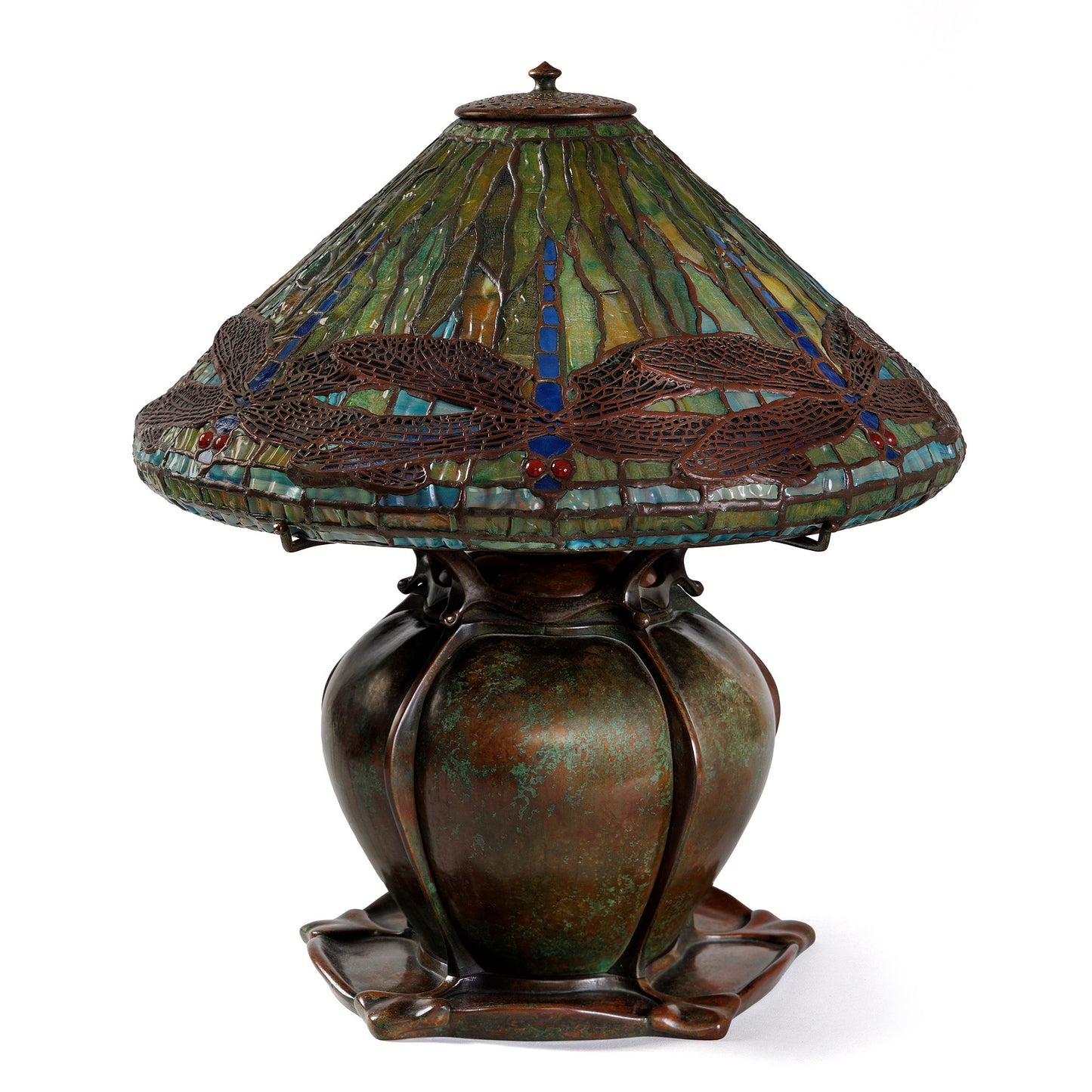 Macklowe Gallery Tiffany Studios New York "Dragonfly" Table Lamp
