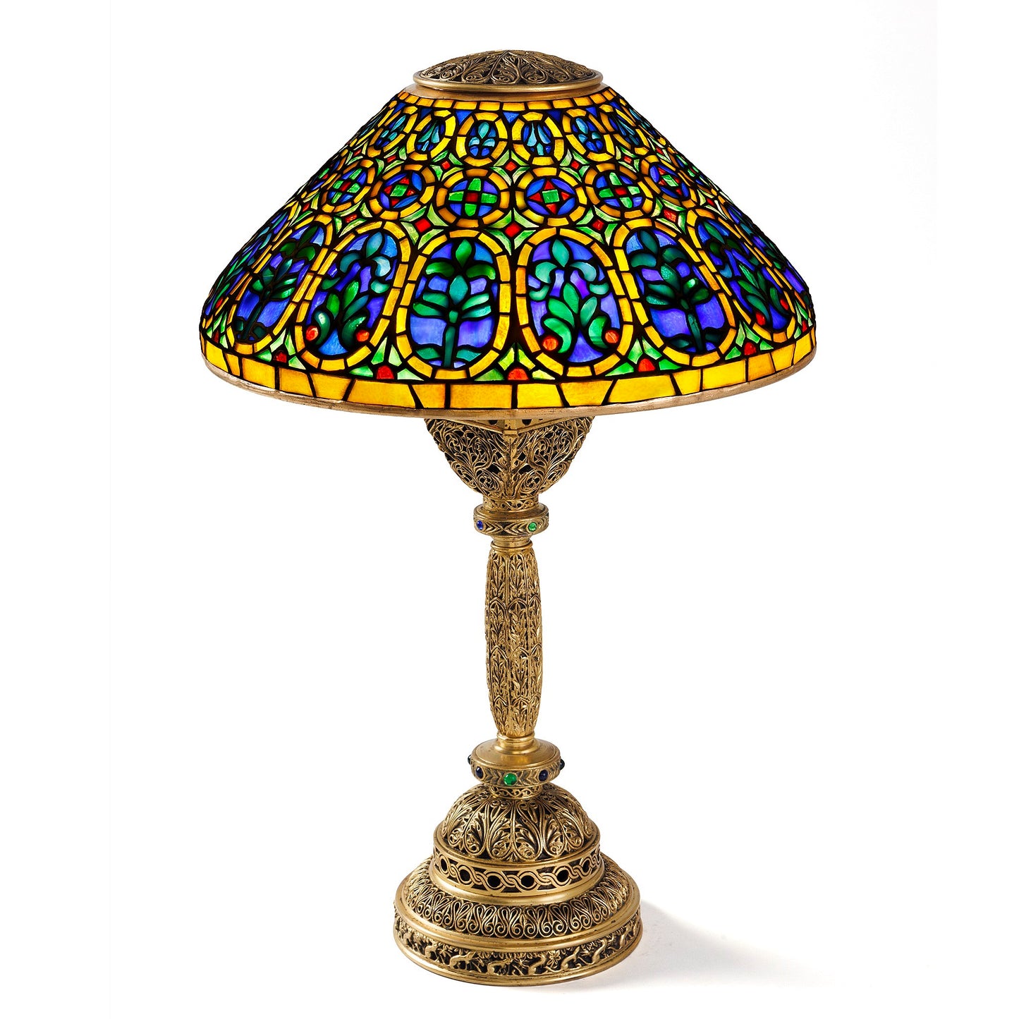 Macklowe Gallery Tiffany Studios New York "Venetian" Desk Lamp