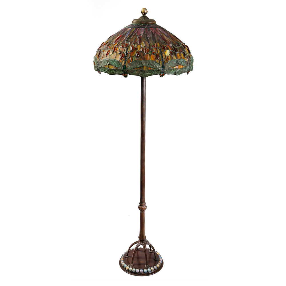 
                      
                        Macklowe Gallery Tiffany Studios New York "Drophead Dragonfly" Floor Lamp
                      
                    