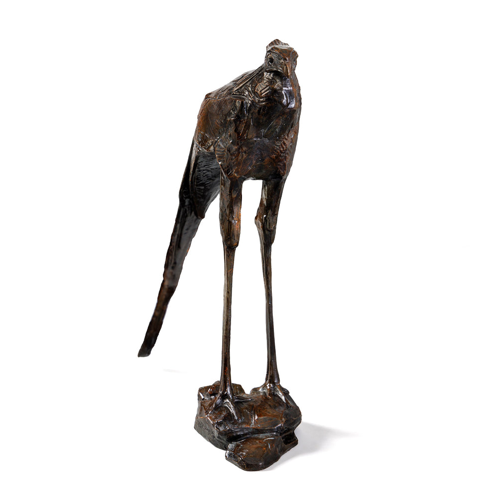 
                      
                        Macklowe Gallery Rembrandt Bugatti "Female Secretary Bird (Serpentaire femelle)" Bronze Sculpture
                      
                    