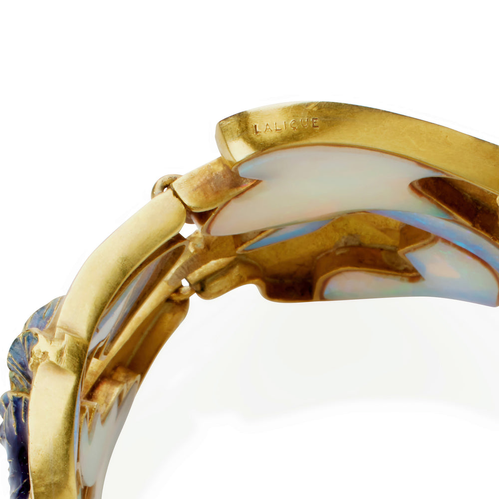 
                      
                        Macklowe Gallery René Lalique "Iris" Bracelet
                      
                    