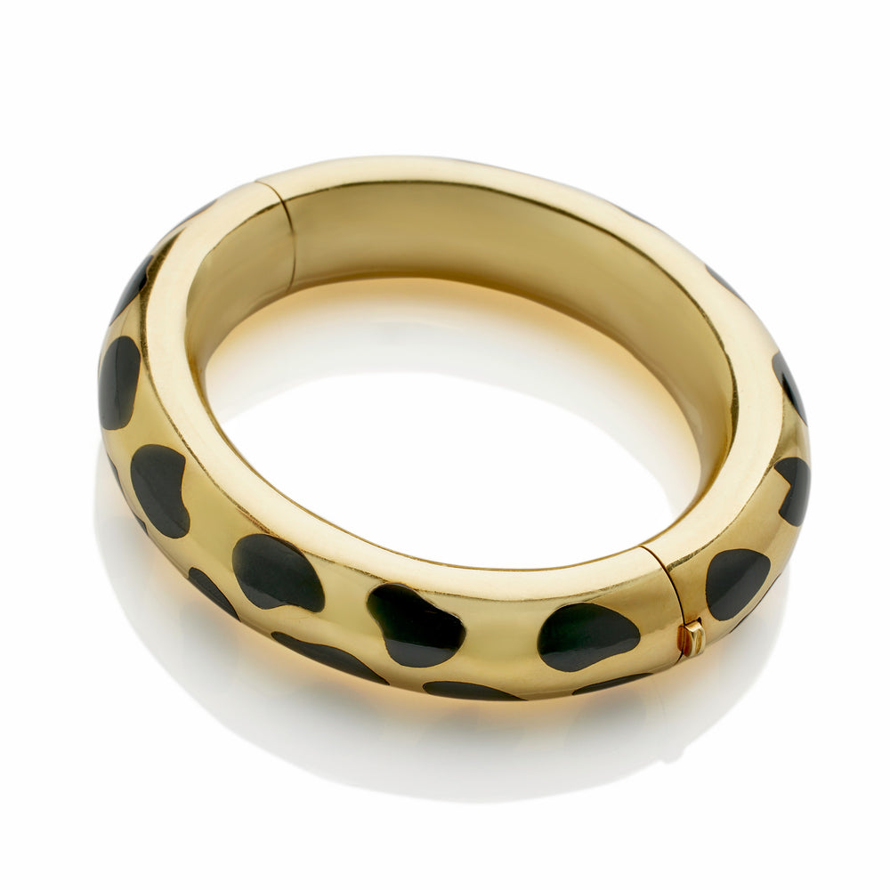 
                      
                        Macklowe Gallery Angela Cummings for Tiffany & Co. Black Jade Bangle Bracelet
                      
                    