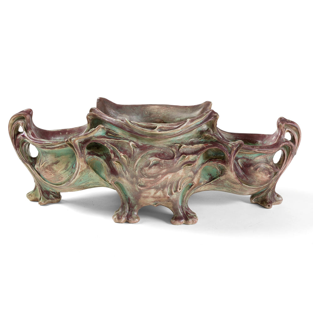 
                      
                        Macklowe Gallery Hector Guimard Large Glazed Ceramic Planter
                      
                    