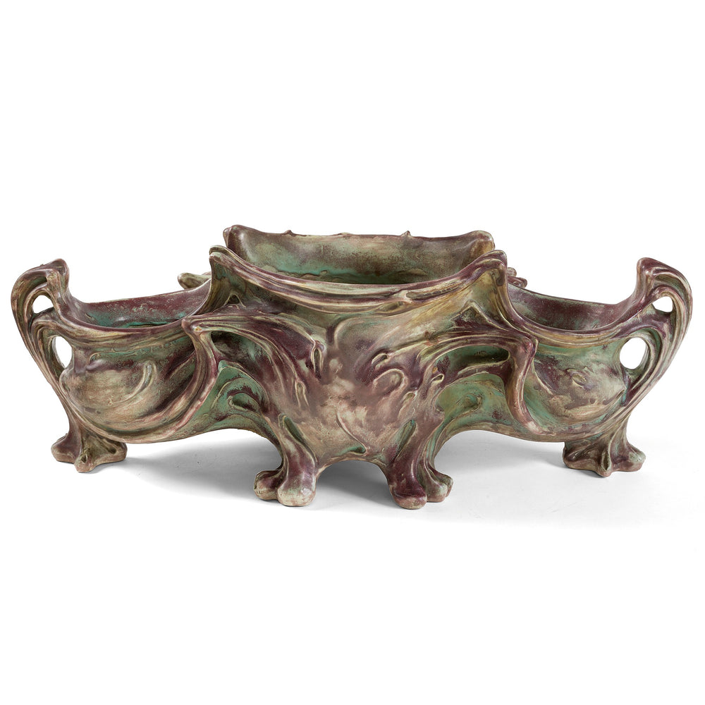 
                      
                        Macklowe Gallery Hector Guimard Large Glazed Ceramic Planter
                      
                    