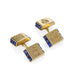 Macklowe Gallery Cartier Sapphire and Gold Bar Cuff Links