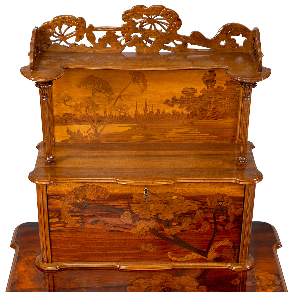 
                      
                        Macklowe Gallery Émile Gallé Chrysanthemum Lady’s Writing Desk
                      
                    