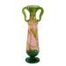 Macklowe Gallery Daum Nancy Cyclamen Glass Vase with Handles