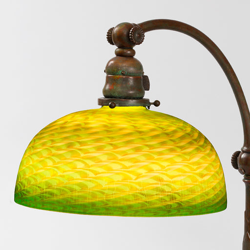 Macklowe Gallery Tiffany Studios New York "Counterbalance Damascene" Desk Lamp