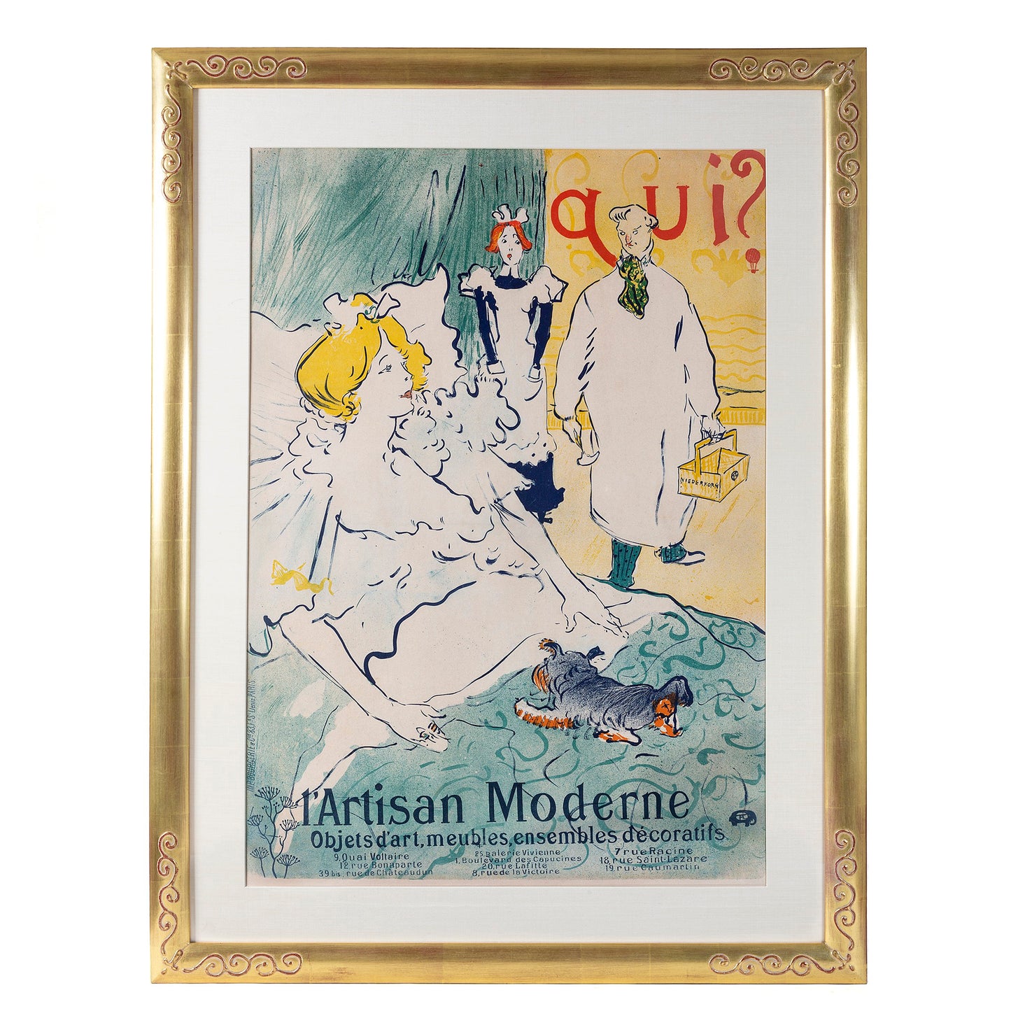 Macklowe Gallery Henri de Toulouse-Lautrec "L'Artisan Moderne" Lithograph