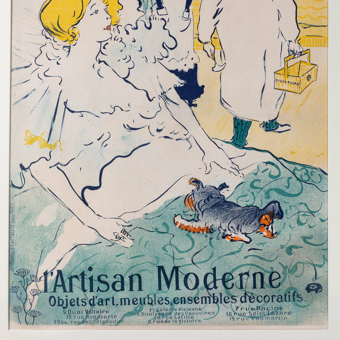 Macklowe Gallery Henri de Toulouse-Lautrec "L'Artisan Moderne" Lithograph