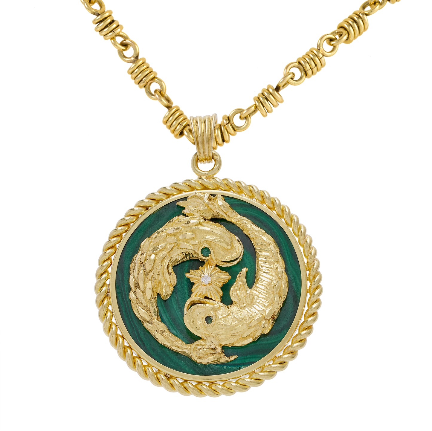 Macklowe Gallery Van Cleef & Arpels Pisces Zodiac Pendant