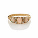 Macklowe Gallery English Precious Opal and Rose-cut Diamond Ring