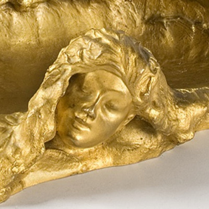 Paul Loiseau-Rousseau "Riding the Wave" Gilt Bronze Vide-Poche