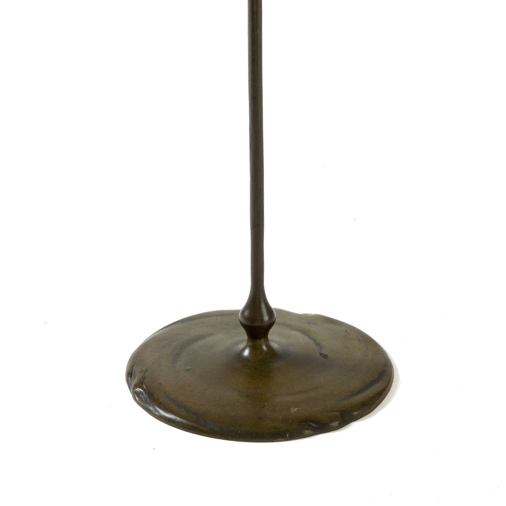 
                      
                        Macklowe Gallery Tiffany Studios New York Single Candle Holder with Blown Glass Top
                      
                    