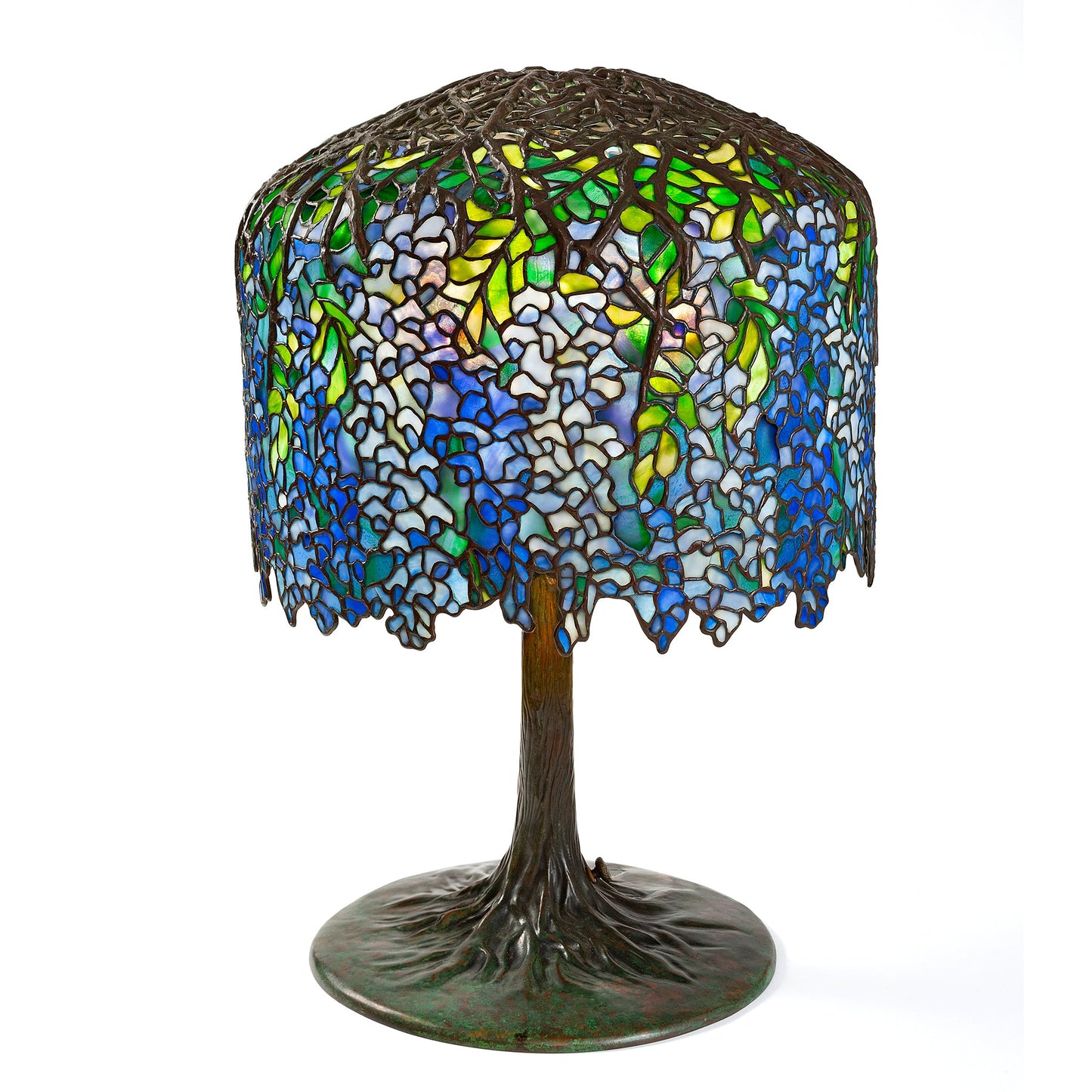 Macklowe Gallery Tiffany Studios New York "Wisteria" Table Lamp