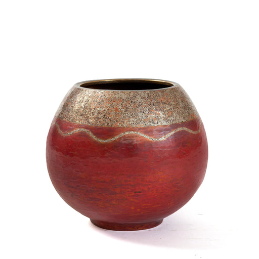 Macklowe Gallery Claudius Linossier Dinanderie Vase