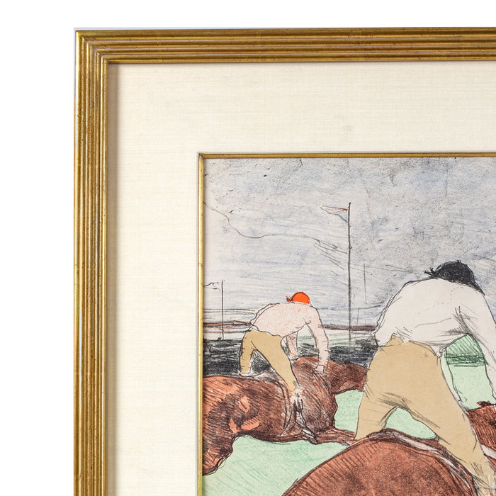 Henri de Toulouse-Lautrec "Le Jockey" Lithograph