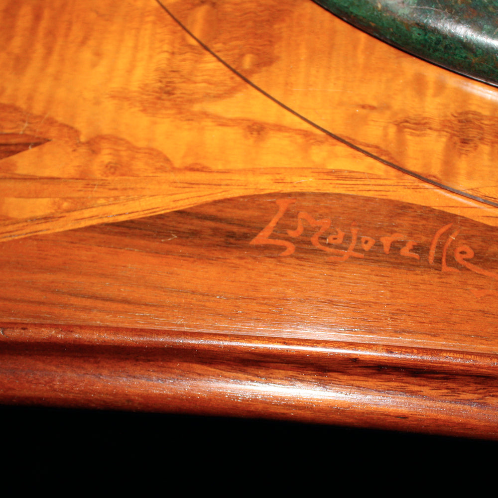 
                      
                        Louis Majorelle Fruitwood Marquetry Table
                      
                    
